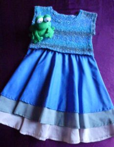 Stufenrockkleid